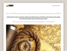 Tablet Screenshot of online-marketing-masterplan.de